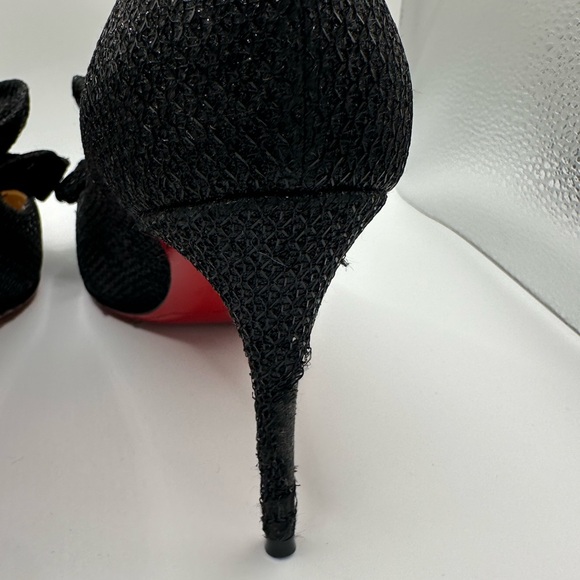 Christian Louboutin Anemosia 85 Glitter Diams - Size 37 (READ) - Picture 5 of 8
